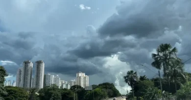 Grande Goiânia amanhece com alta nebulosidade devido à passagem de frente fria