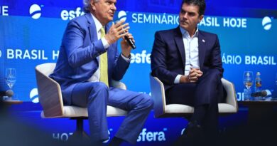 Caiado defende inovação em IA para garantir crescimento do país, em evento do Instituto Esfera Brasil