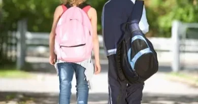 Mochila pesada pode prejudicar a coluna de crianças, alerta especialista