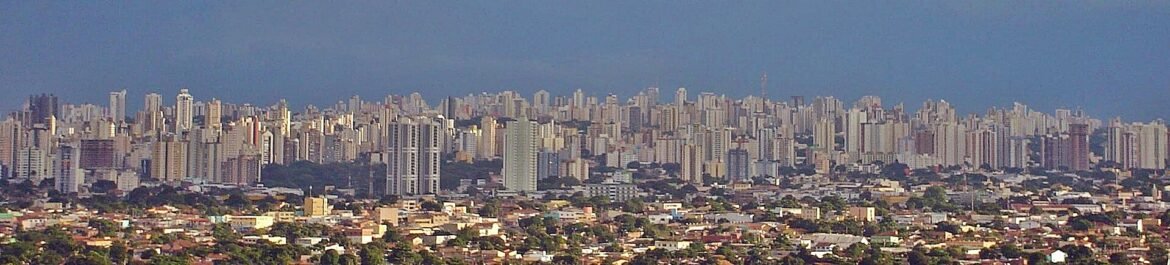Vista panorâmica dos edifícios de Goiânia em 2007.